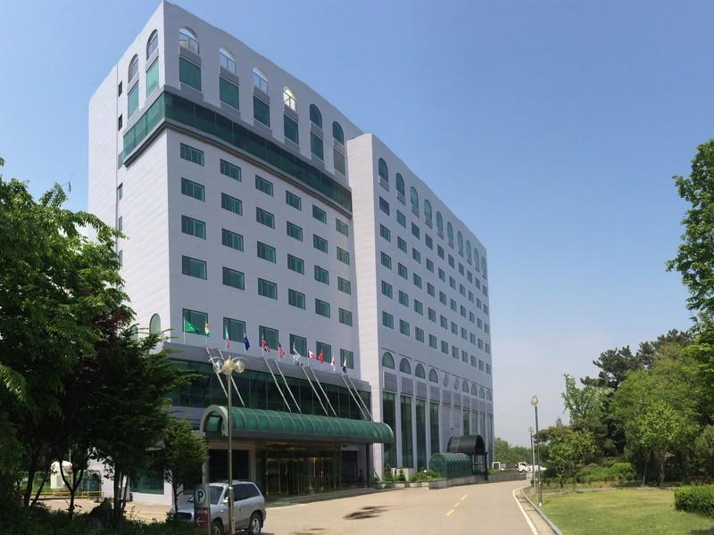 Grand Hotel Pyeongtaek Lake Exterior foto